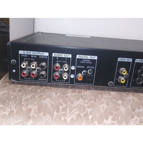 Sony CD/DVD Player DVP-S560D Dolby Digital 5.1 Output Tested WORKS No Remote - Picture 12 of 16